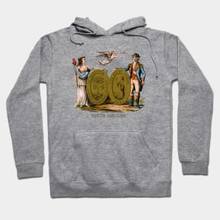 1876 South Carolina Coat of Arms Hoodie